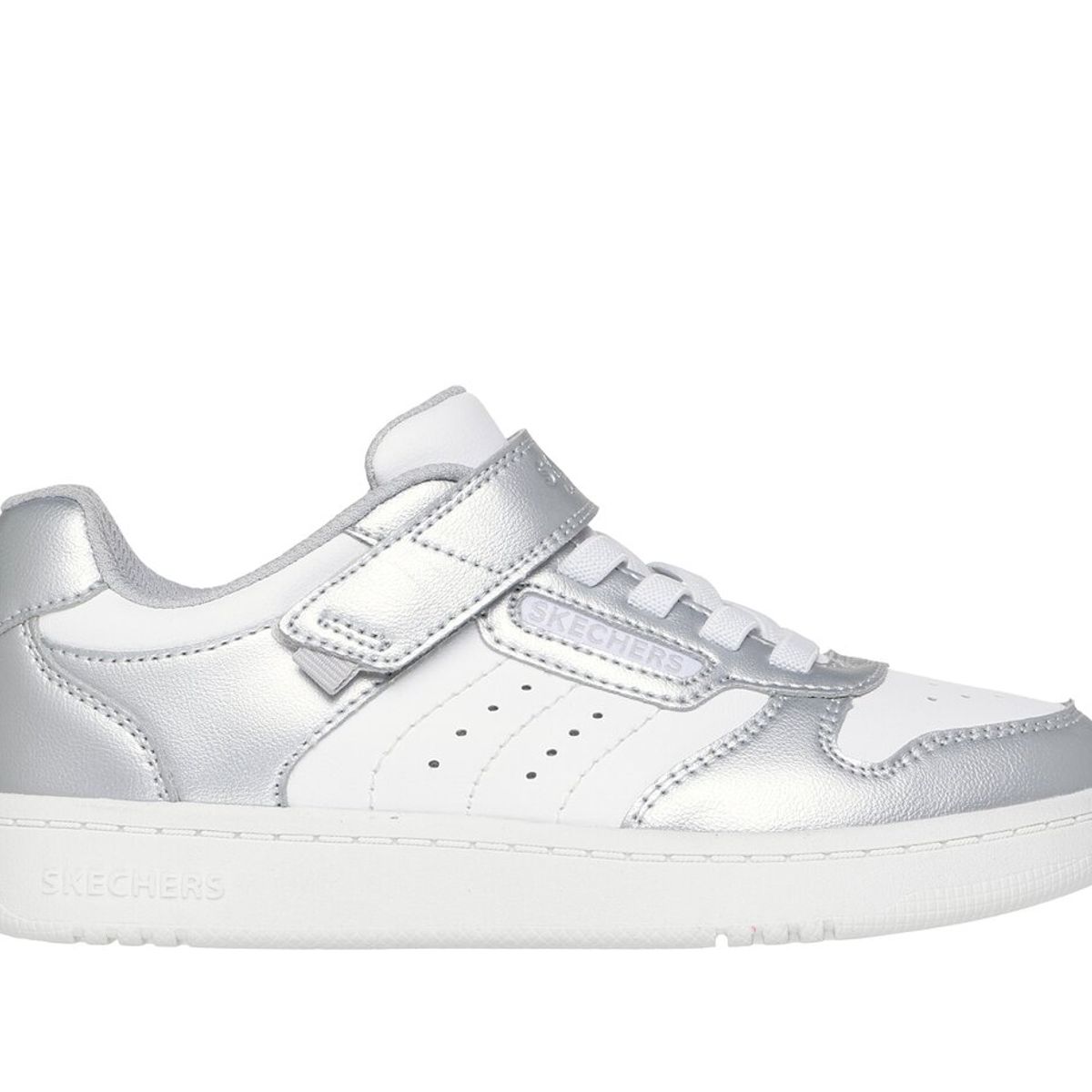 SKECHERS - Zapatillas Niña Quick Street Style Stride Plateado Skechers