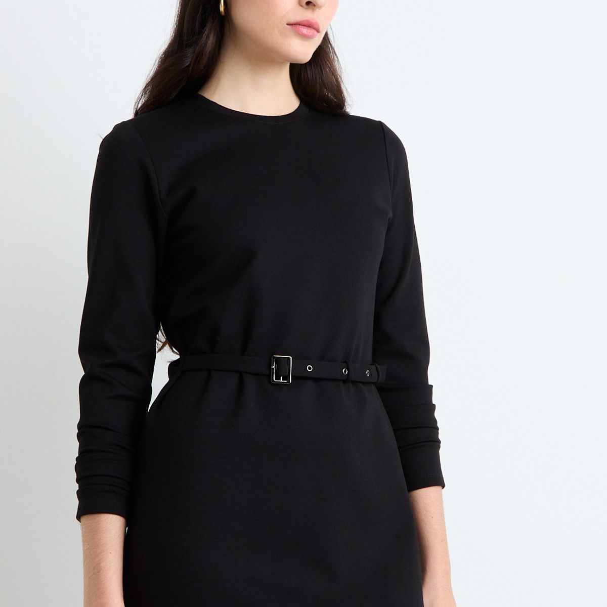 ASH - Vestido Largo Mujer Negro Ash