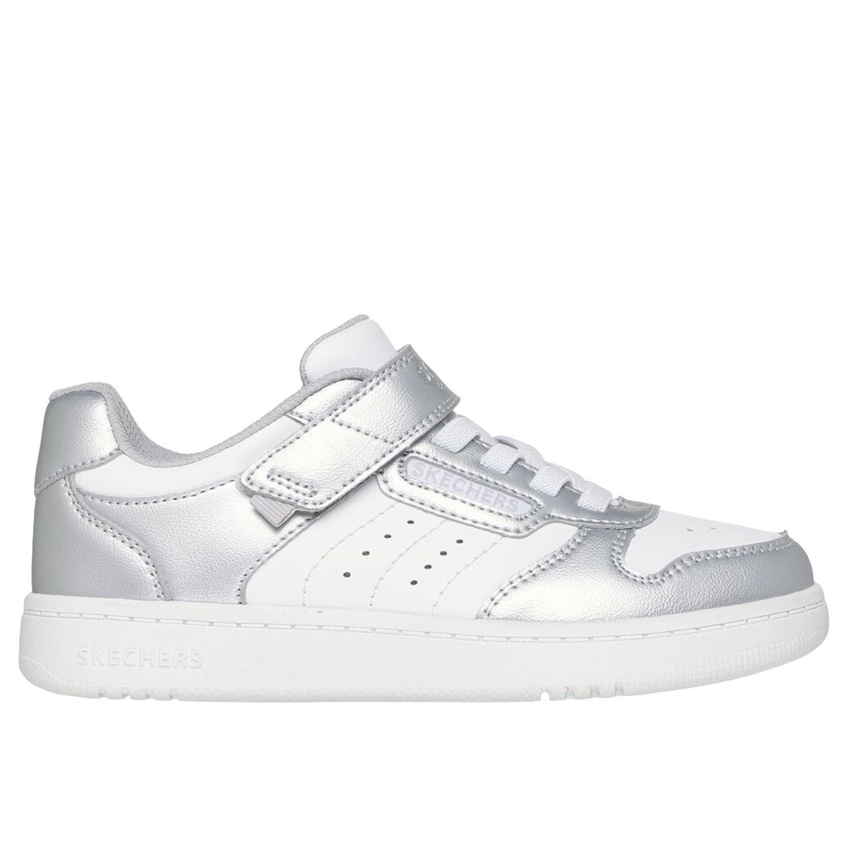 SKECHERS - Zapatillas Niña Quick Street Style Stride Plateado Skechers