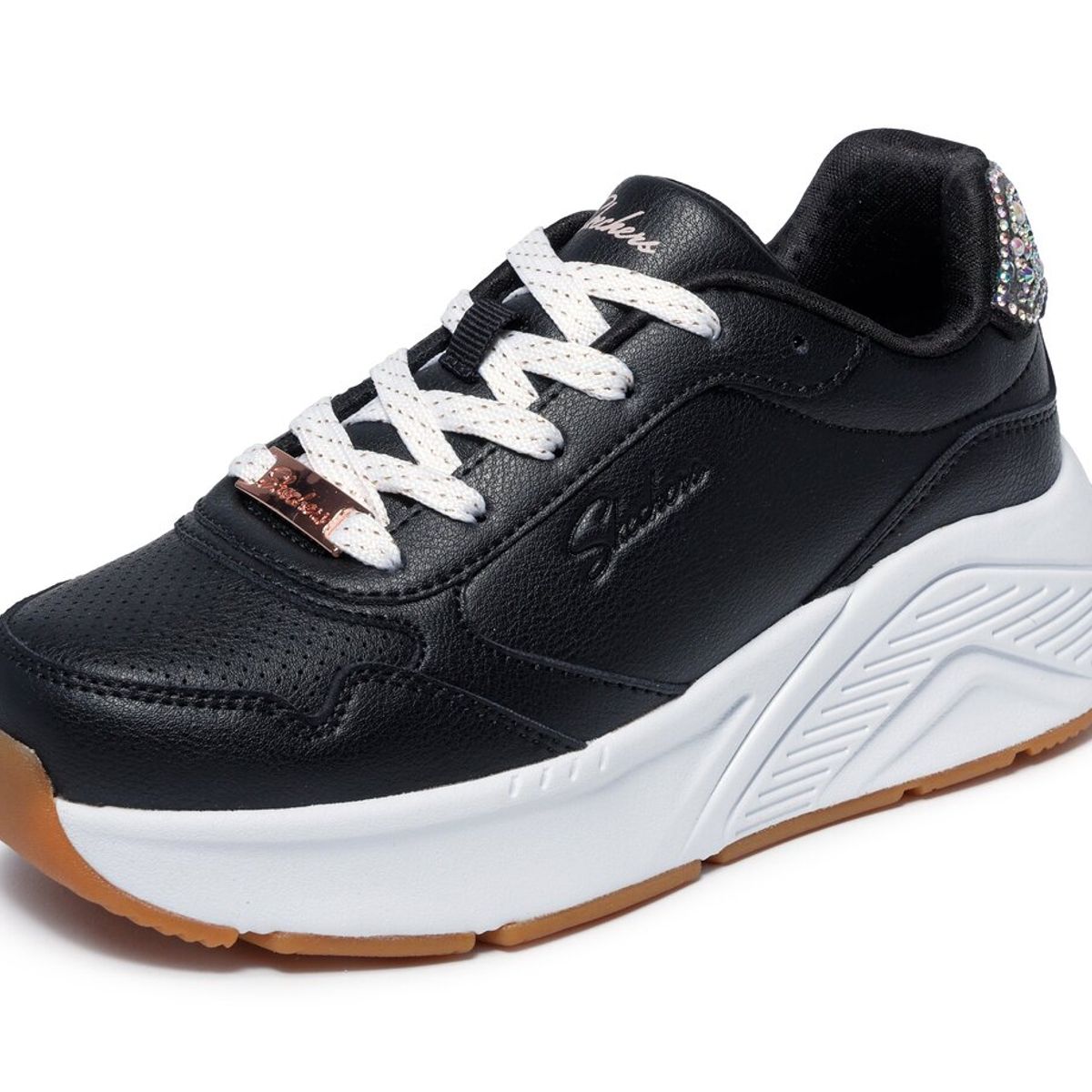 SKECHERS - Zapatillas Niña Uno Lite Hi Negro Skechers