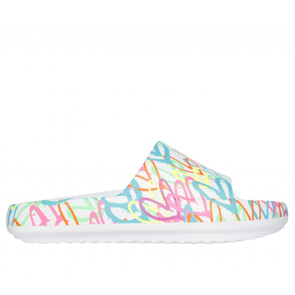 SKECHERS - Zapatillas Niña Horizon 228 Heart Mural Blanco Skechers