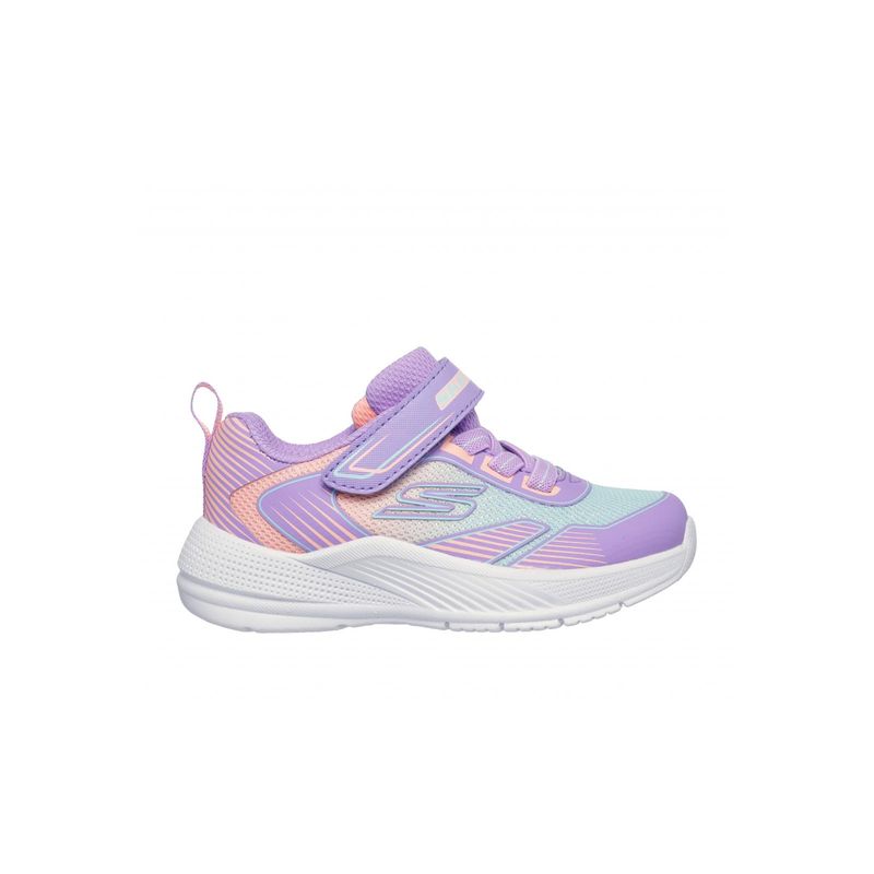 SKECHERS - Zapatillas Girls-Infant Microspec Advance Oasis Point Morado Skechers