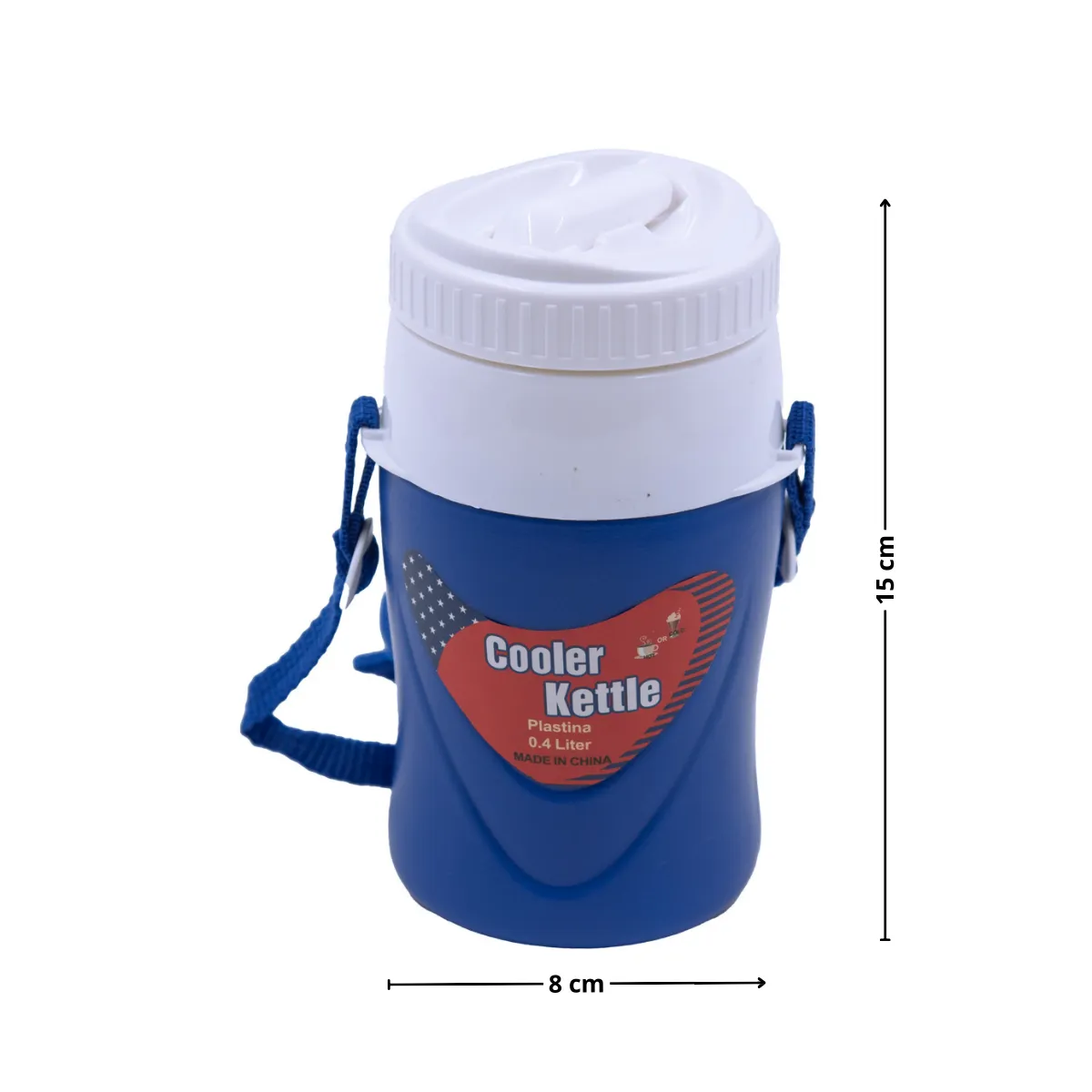 GENERICO - Cooler 0.4 litros azul