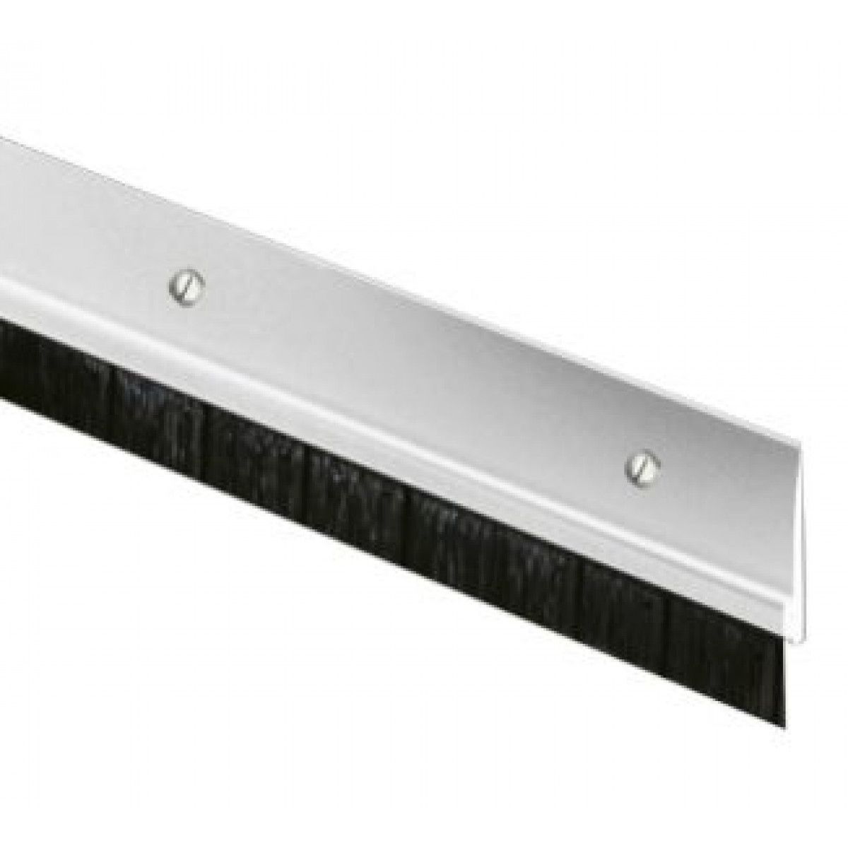 GENERICO - BURLETE DE GOMA FELPA CON TORNILLOS BLANCO DVP/MIMBRAL