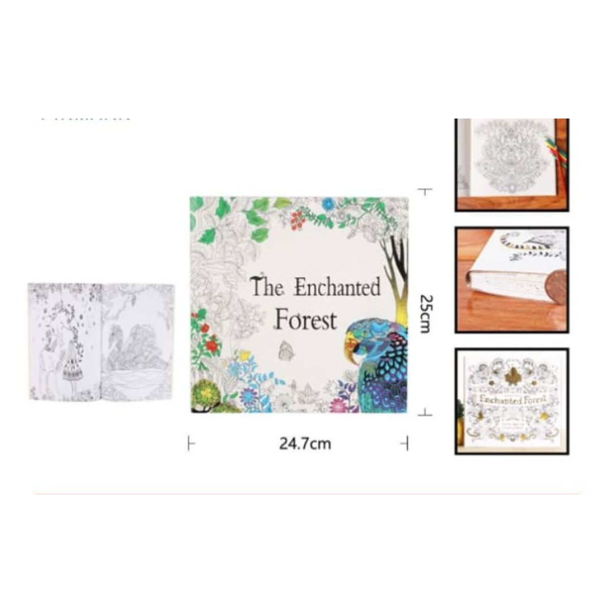 GENERICO - Libro Cuaderno Para Colorear Infantil 24,7 x 25 Cm