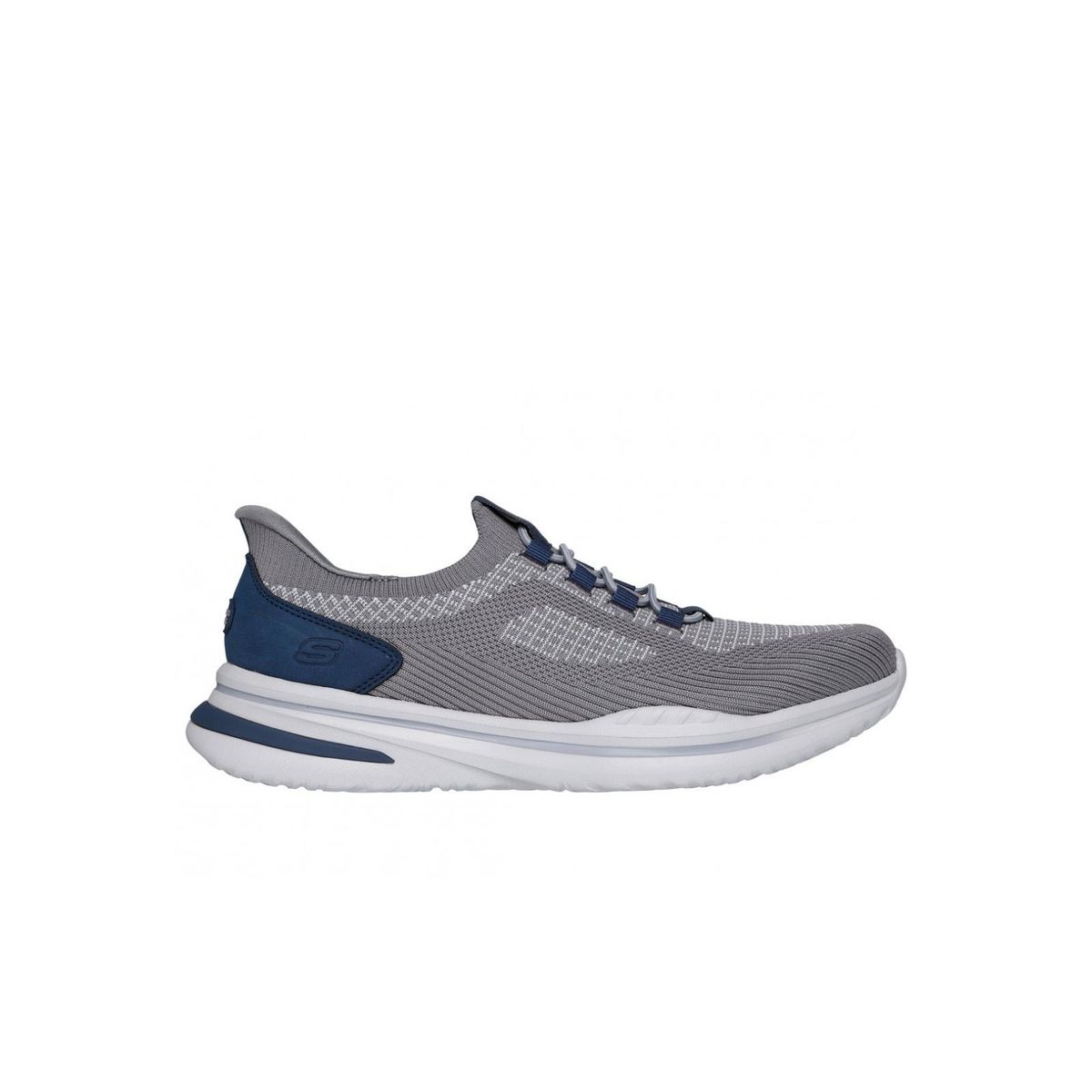 SKECHERS - Zapatillas Hombre Slip-ins Norlan Gris Skechers