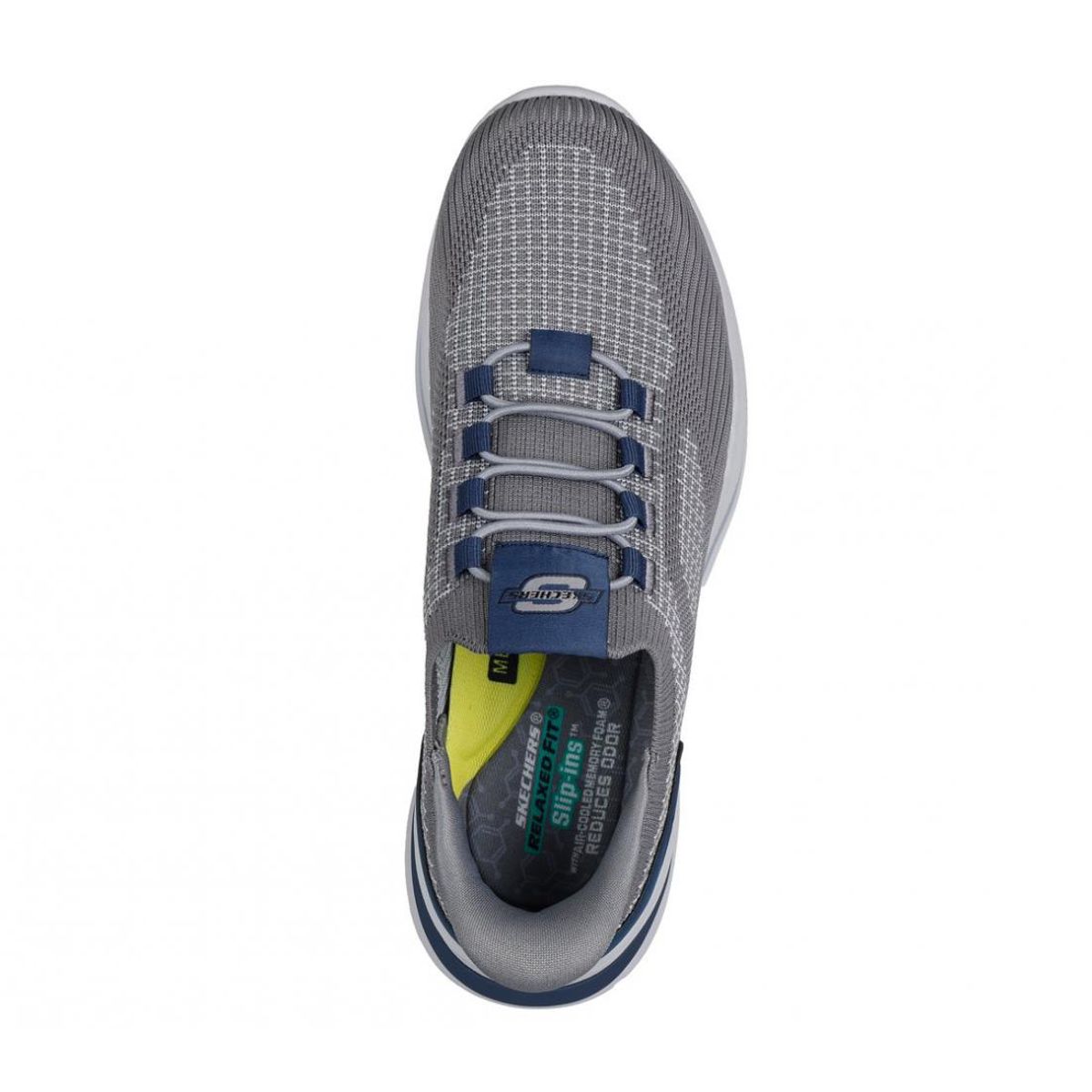 SKECHERS - Zapatillas Hombre Slip-ins Norlan Gris Skechers