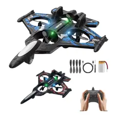 GENERICO - Avión a Control Remoto con Luces Led - Rojo