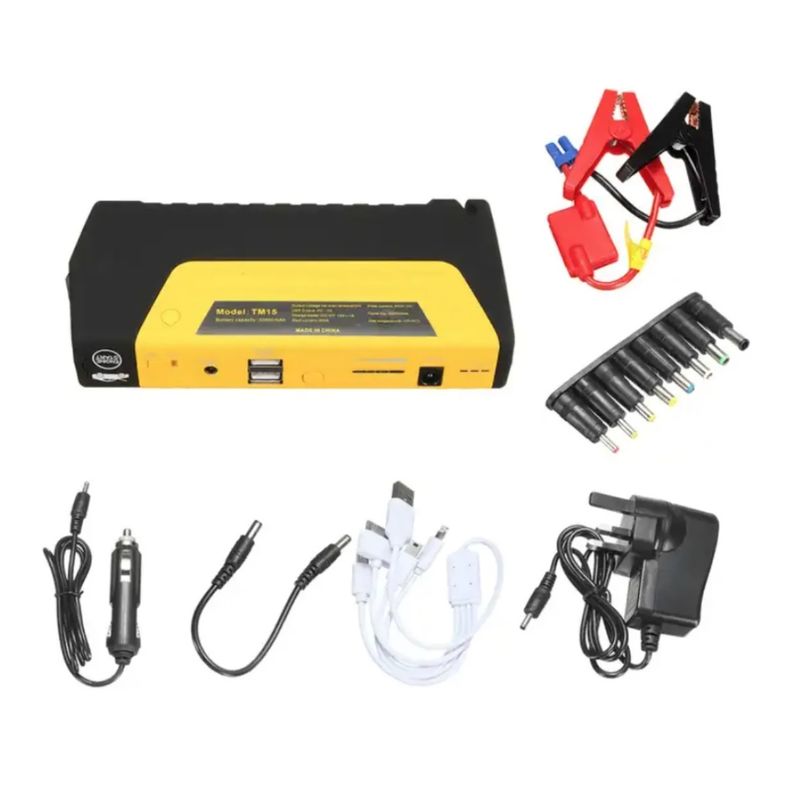 ATLAS - Partidor De Auto Batería Powerbank Cargador Usb