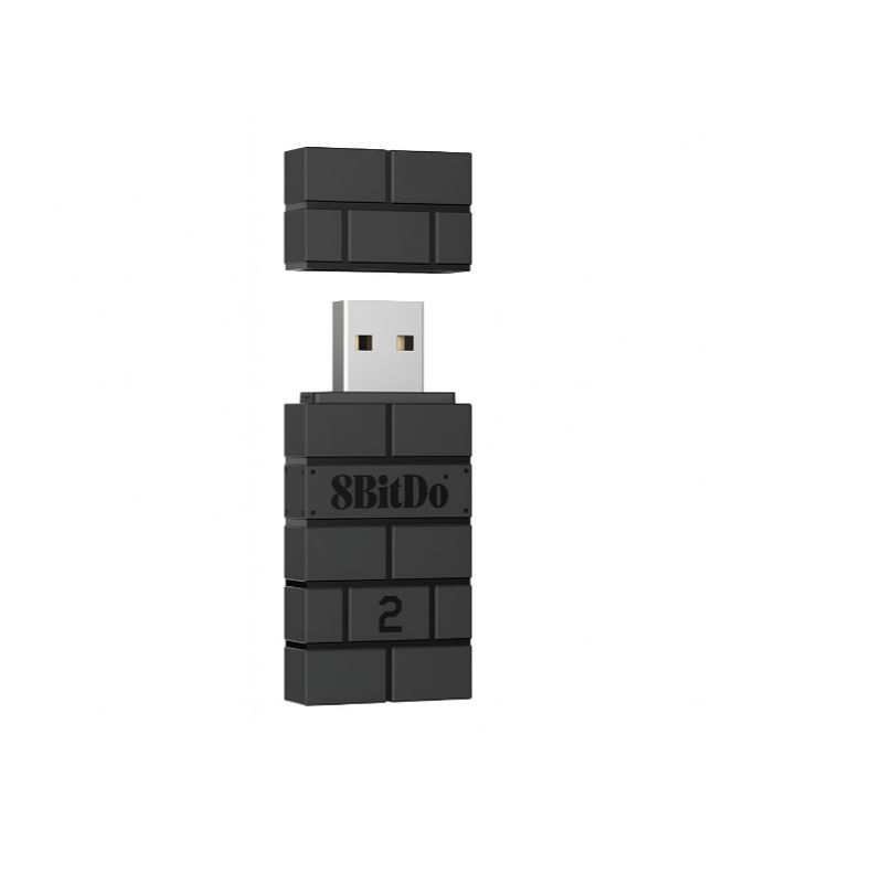 GENERICO - Adaptador Usb 8bitdo 2 Inalambrico Ps4 Ps5 N. Switch Pc Xbox