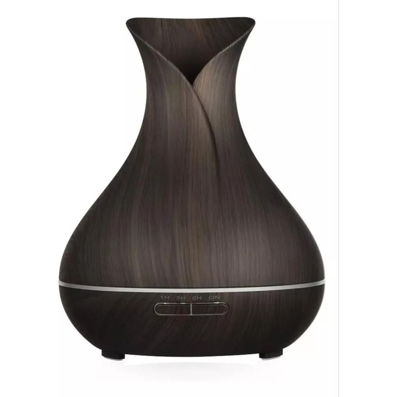 GENERICO - Humidificador Ultrasónico 500ml Con Control Remoto Oscuro