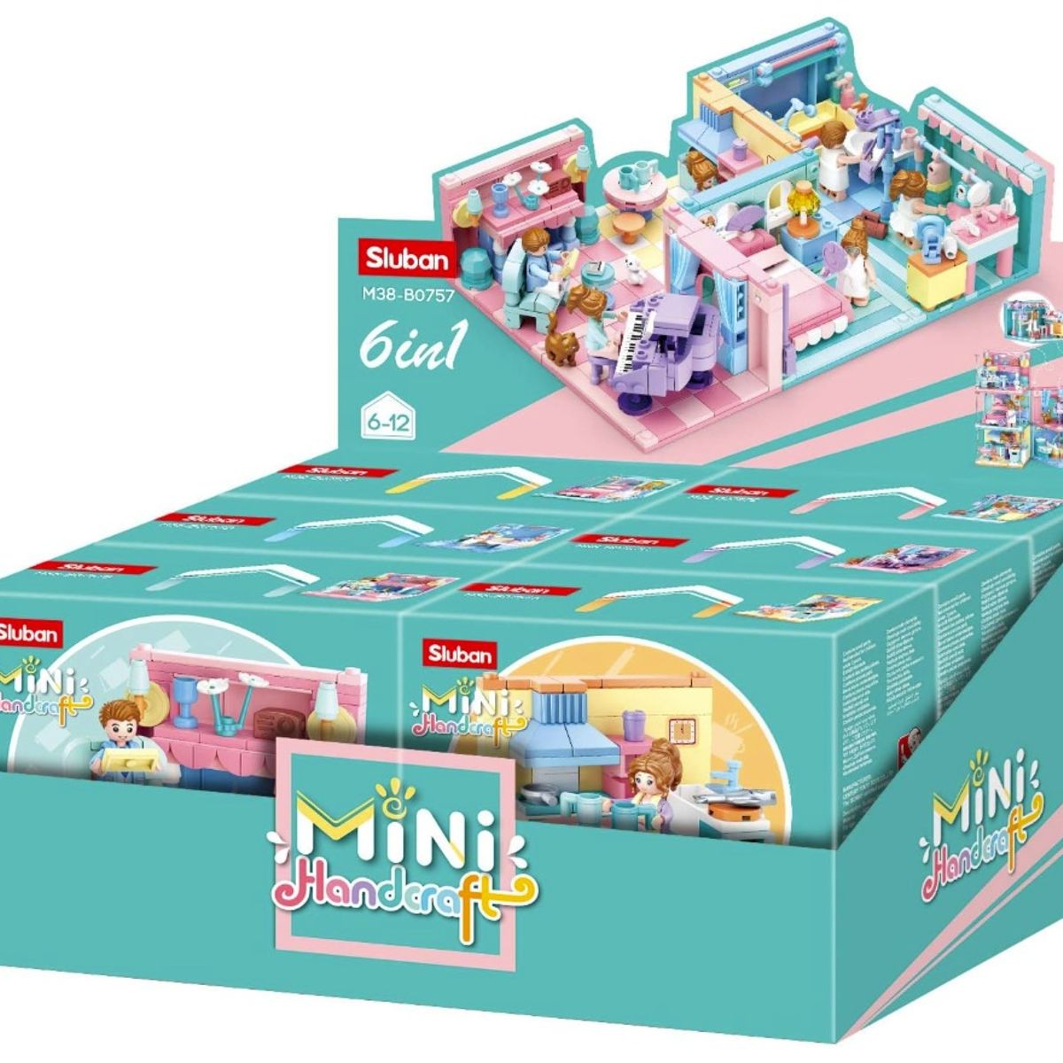 SLUBAN - Casa de Muñecas compatible Lego