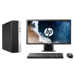HP - KIT MONITOR 23" + PC 400 G4 i7 6° 8GB 256GB + teclado & Mouse Reacondicionado
