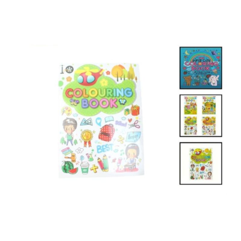 GENERICO - Libro Cuaderno Para Colorear Infantil
