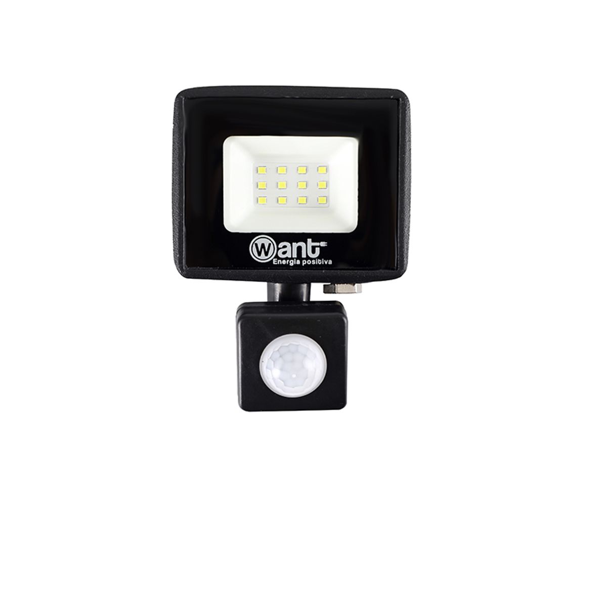 WANT - Proyector LED Con Sensor Light Thin 10W Luz Fria