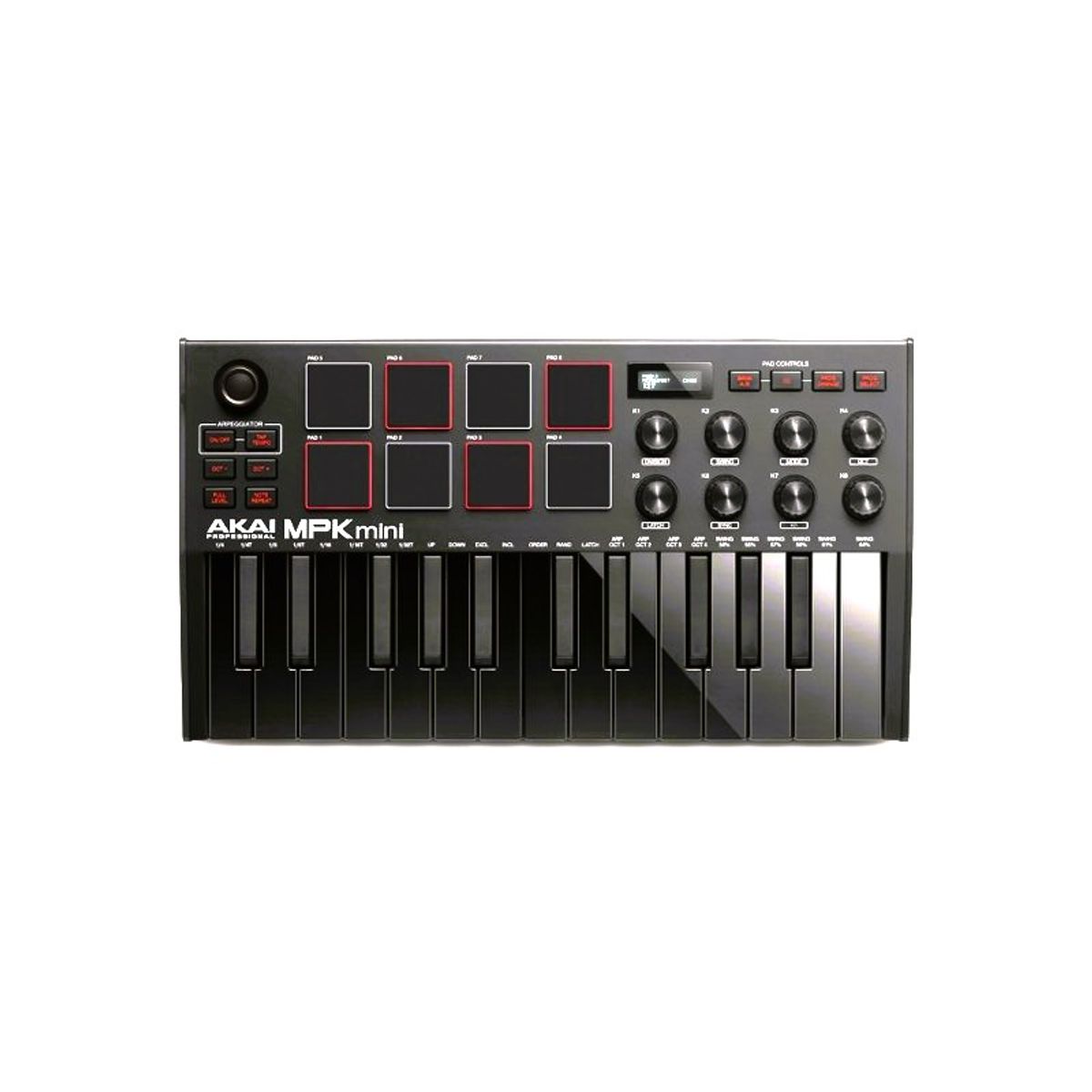 AKAI PROFESSIONAL - AKAI Professional MPK Mini MK3 Negro Controlador