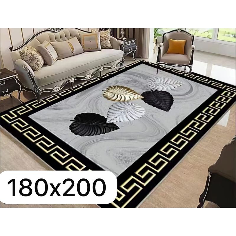 GENERICO - Alfombras de Living con Dieños - Tapete antideslizante 180x200cm A15