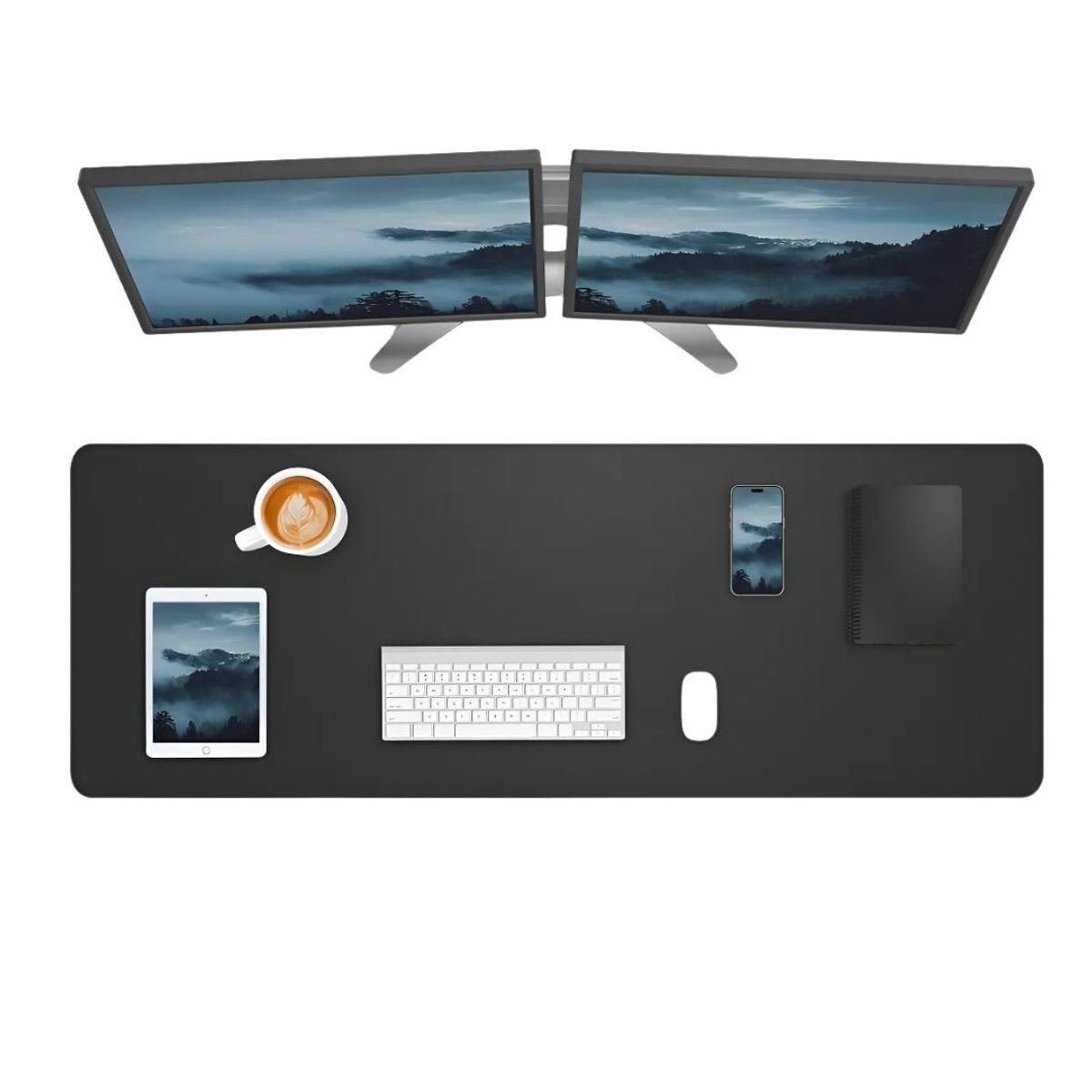 COMPUTECH - Alfombrilla Mousepad Cuero - Cubierta Escritorio 80 X 40 Cm