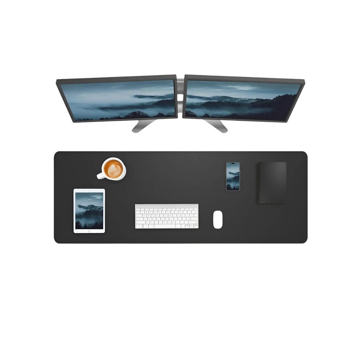 COMPUTECH - Alfombrilla Mousepad Cuero - Cubierta Escritorio 80 X 40 Cm