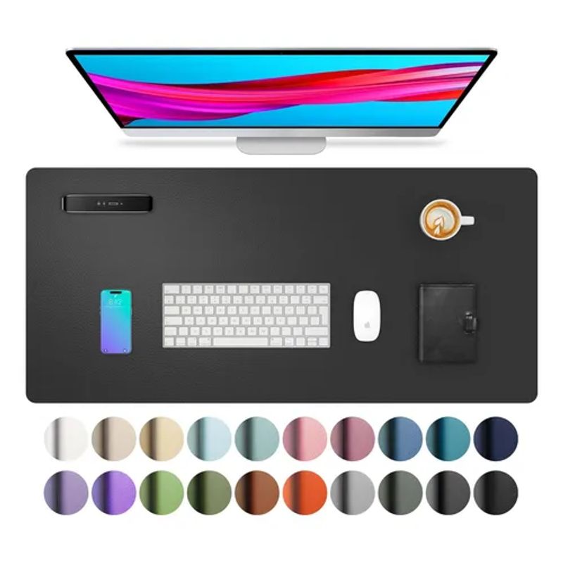 COMPUTECH - Alfombrilla Mousepad Cuero - Cubierta Escritorio 80 X 40 Cm