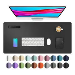 COMPUTECH - Alfombrilla Mousepad Cuero - Cubierta Escritorio 80 X 40 Cm