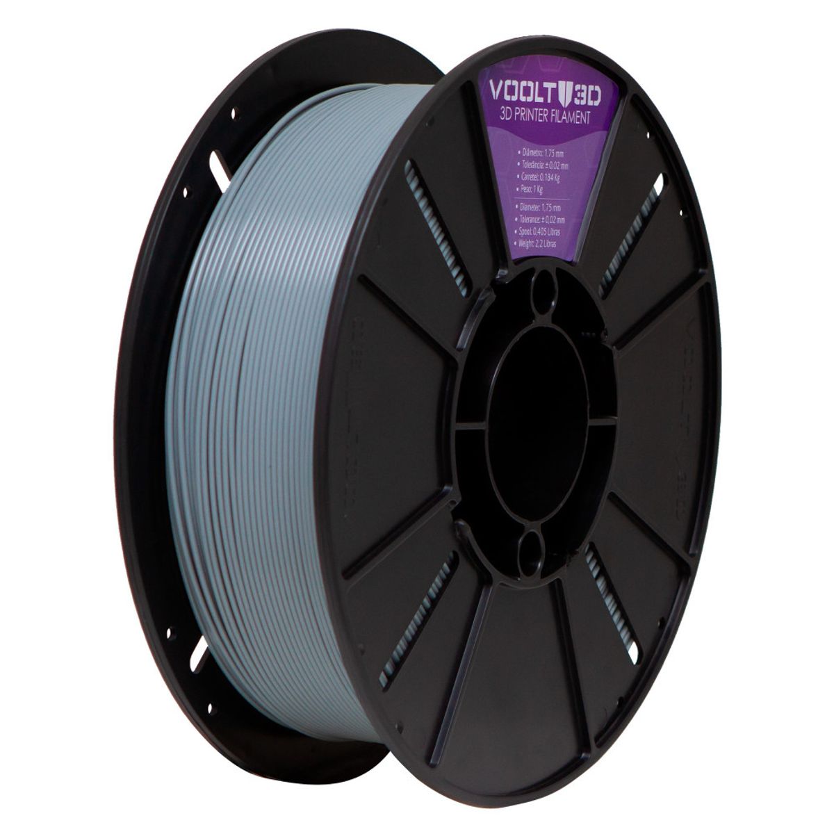 GENERICO - FILAMENTO 3D PLA GRIS