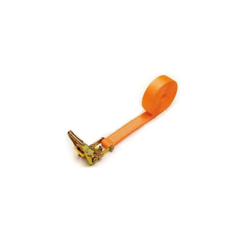 GENERICO - Eslinga De Amarre 2 X 20ft Ratchet Tie Down 6 Metros