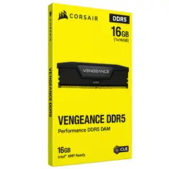 CORSAIR - Memoria Ram Vengeance 16GB DDR5 5200Mhz Performance