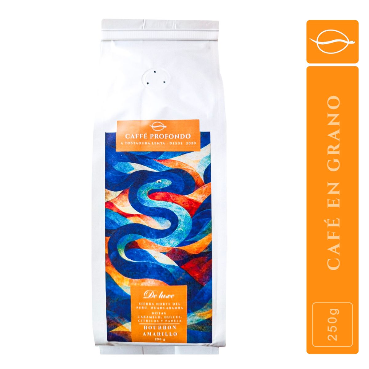 GENERICO - Café en grano De Luxe Bourbon Amarillo 250g Caffe Profondo