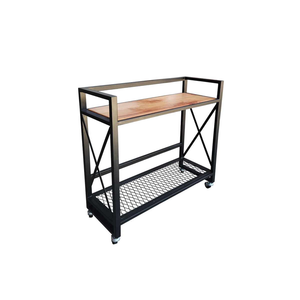 ILOFT - Carro de bar de roble Milano