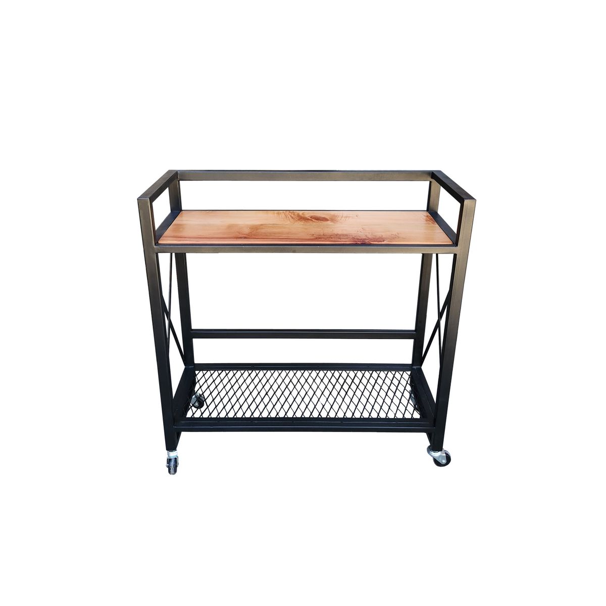 ILOFT - Carro de bar de roble Milano