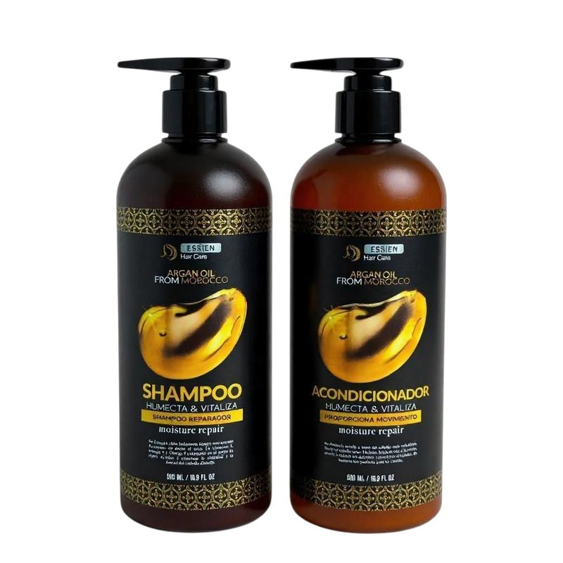 GENERICO - Pack Shampoo y Acondicionador Argán 500ml Essien