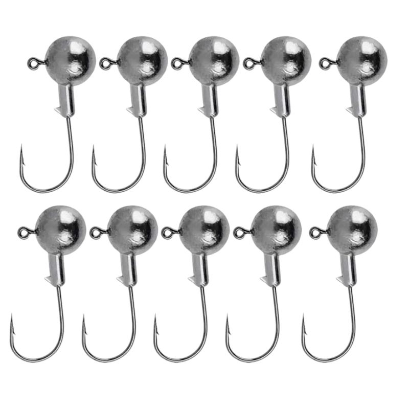 GENERICO - Anzuelo Cabeza Plomada 2g Pesca Deportiva 10pcs