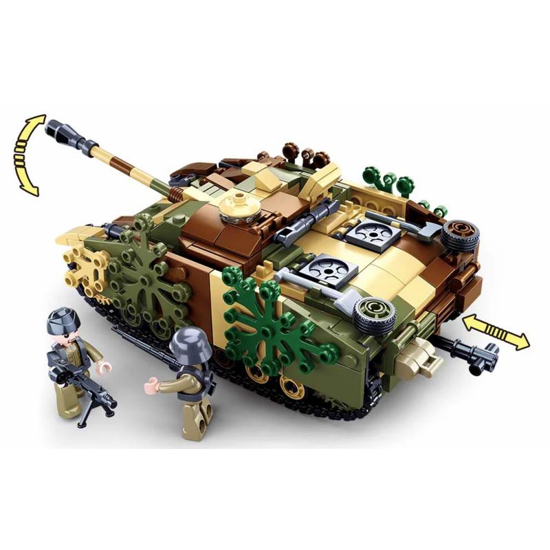 SLUBAN - Tanque Aleman WWII STUG III compatible Lego