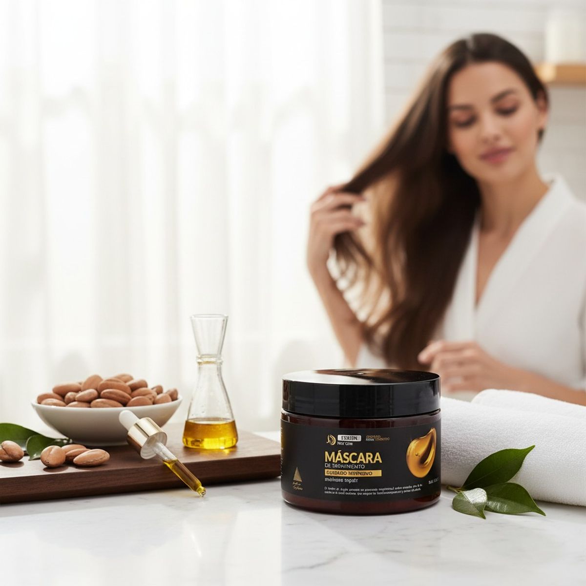 GENERICO - Crema Tratamiento Capilar Argán 250ml Essien