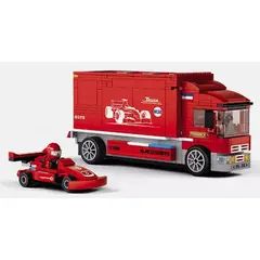 SLUBAN - Camion con Auto Formula 1 compatible Lego