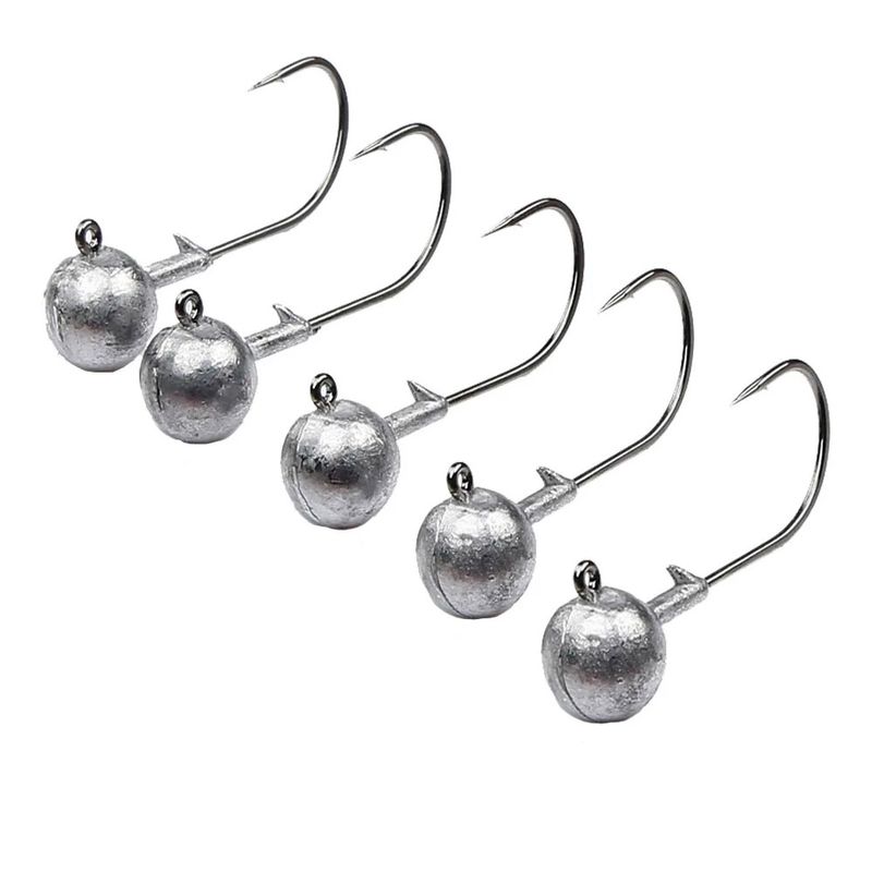 GENERICO - Anzuelo Cabeza Plomada 12g Pesca Deportiva 5pcs