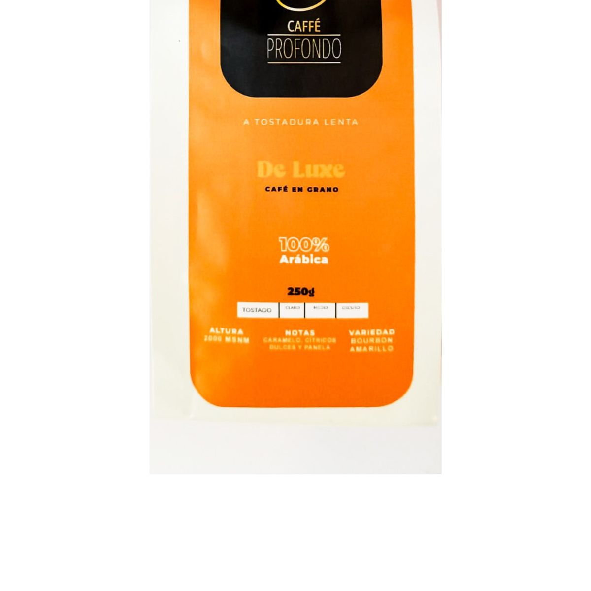 GENERICO - Café Molido De Luxe Bourbon Amarillo 250g  Caffe Profondo