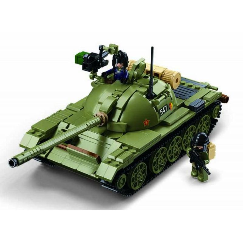 SLUBAN - Tanque Pacto de Varsovia T-55 compatible Lego