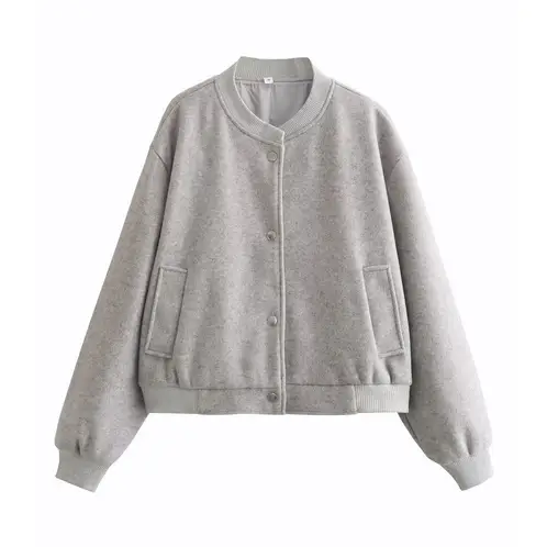 VELVET - Chaqueta Anne Bomber Gris