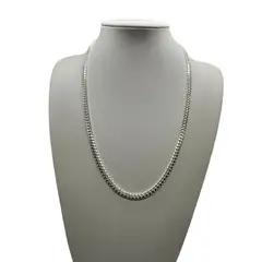 GENERICO - Cadena Cubana Hombre Plata Fina Italiana 925 - 5 Mm