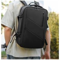 Mochila Laptop Ejecutiva Expandible USB Impermeable Antirrobo 20-39L