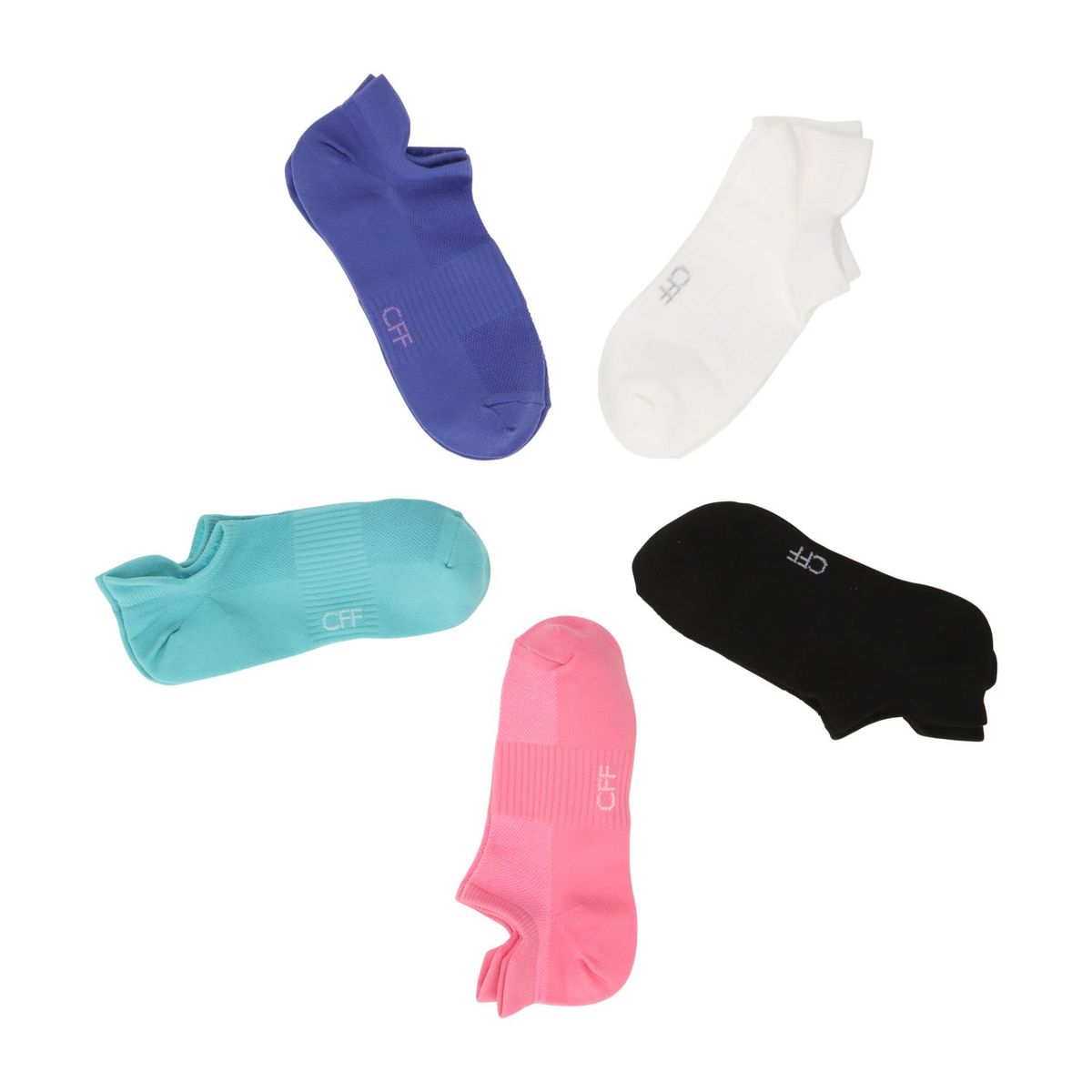 CAFFARENA - Calcetín Tobillo Pack 5 Caffarena