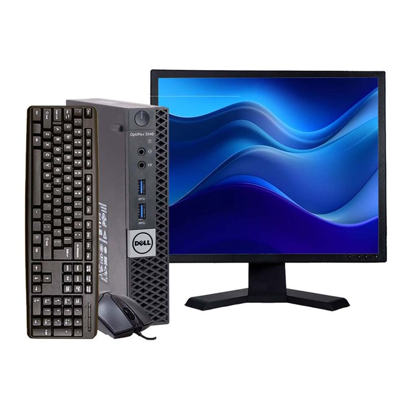 DELL - KIT PC DELL OPTIPLEX 3040 MICRO INTEL CORE I5 31GHZ 8GB RAM DDR3 240GB SSD W10