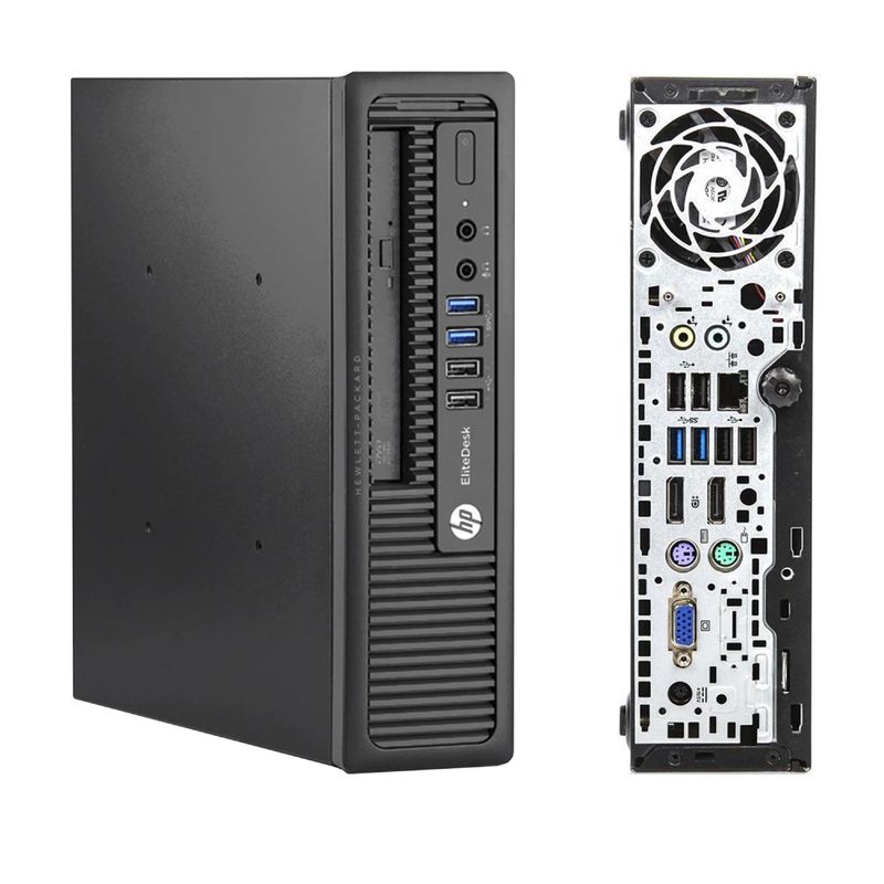 HP - PC HP ELITEDESK 800 G1 INTEL CORE I7 340GHZ 16GB RAM DDR4 256GB SSD + 500GB W10