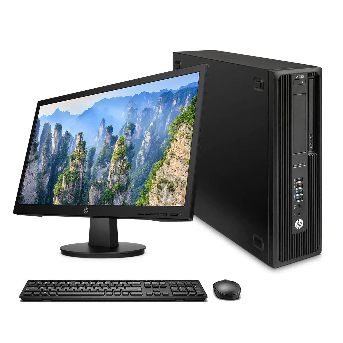 HP - PC HP Z240 WORKSTATION SFF 16GB RAM DDR4 1TB HDD 256GB SSD WIN10 PRO