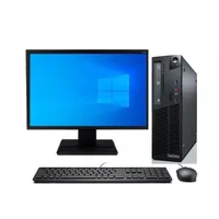 KIT PC THINKCENTRE M72E SFF DESKTOP INTEL CORE I5 380GHZ 240GB SSD 8GB RAM DDR3 WIN10 PRO