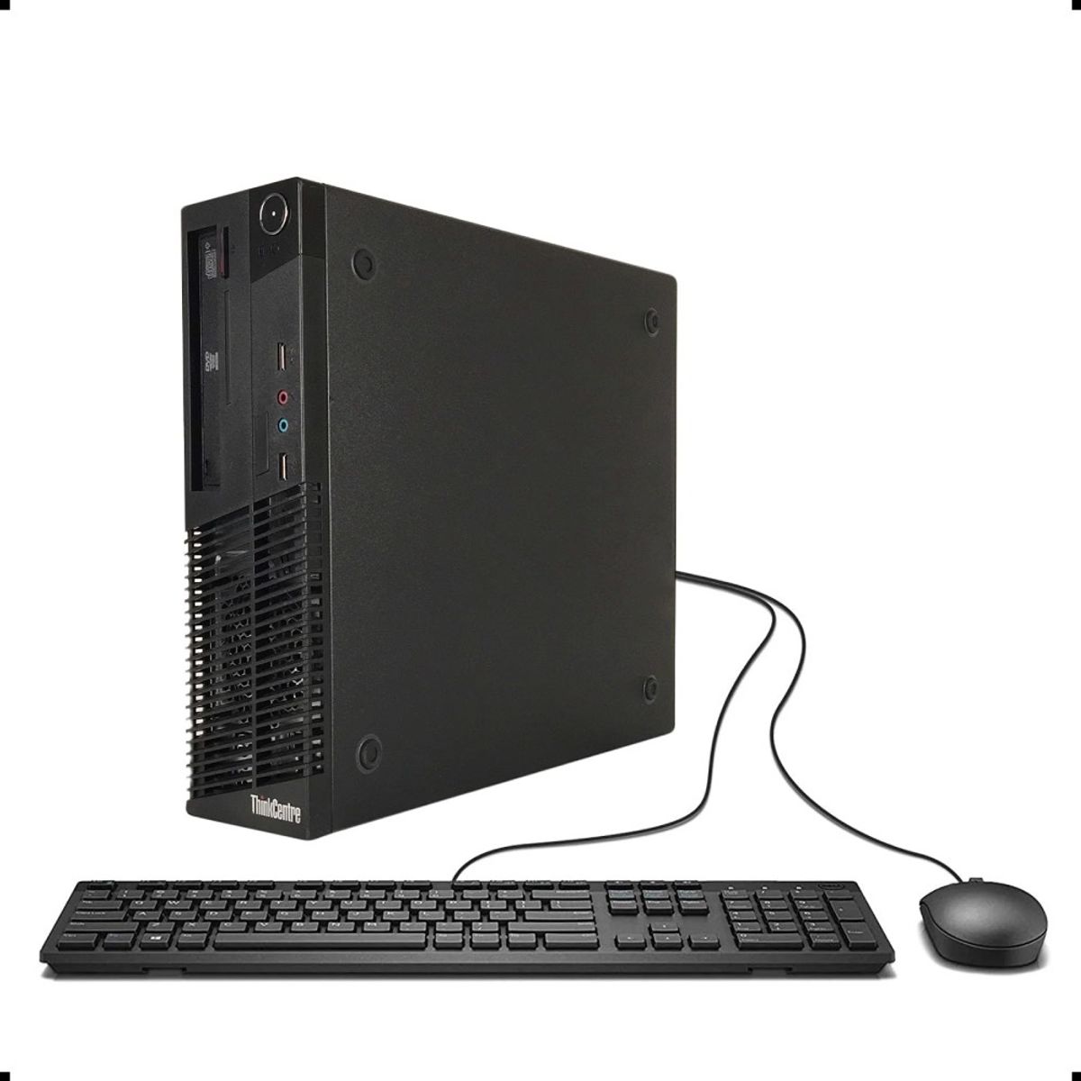 LENOVO - KIT PC LENOVO THINKCENTRE M72E SFF DESKTOP INTEL CORE I5 380GHZ 240GB SSD 8GB RAM DDR3 WIN10 PRO
