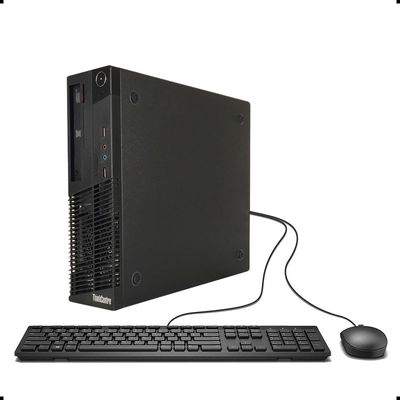 Imagen 2 del producto KIT PC THINKCENTRE M72E SFF DESKTOP INTEL CORE I5 380GHZ 240GB SSD 8GB RAM DDR3 WIN10 PRO