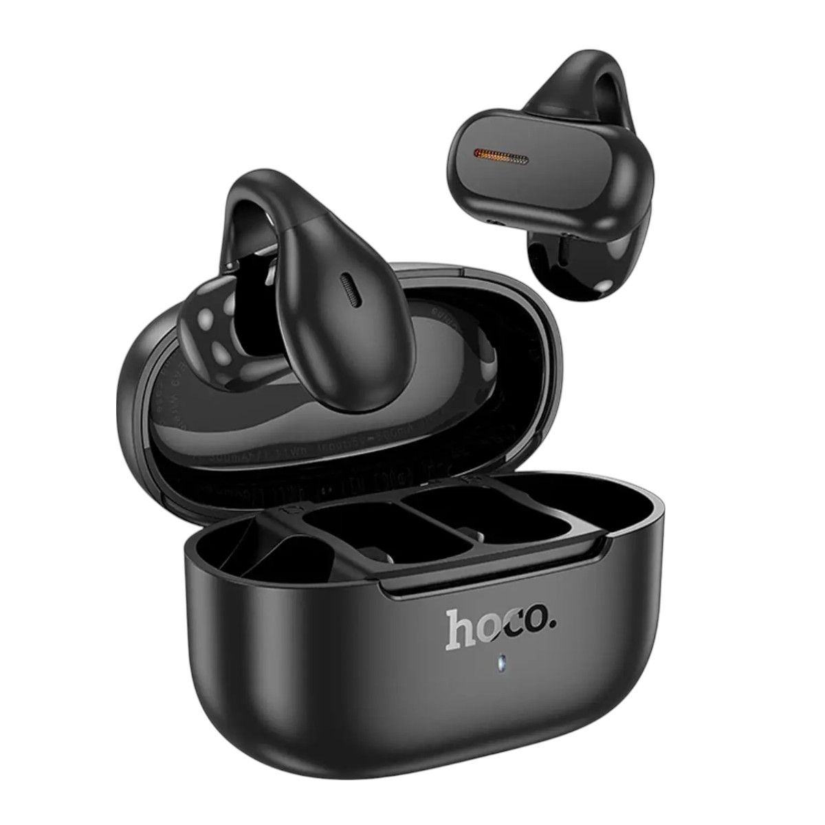 HOCO - Audífonos TWS Hoco EA9 Clear Negro  Bluetooth 53 Autonomía 7 h Touch